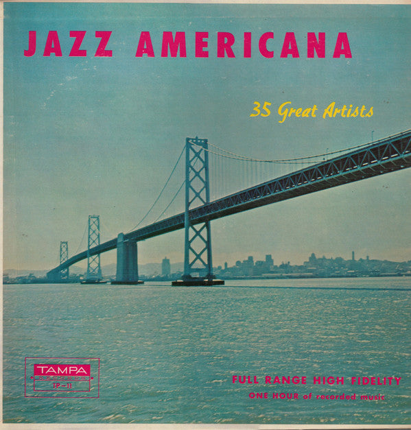 Various : Jazz Americana (35 Great Artists) (LP, Comp, Mono)