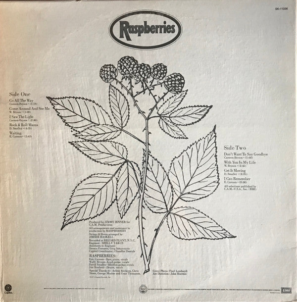 Raspberries : Raspberries (LP, Album, Club, Lon)