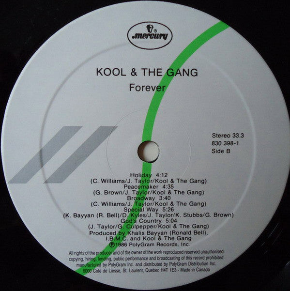 Kool & The Gang : Forever (LP, Album)