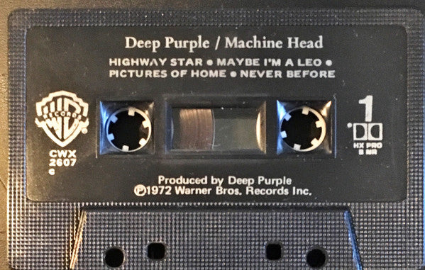 Deep Purple : Machine Head (Cass, Album, RE)