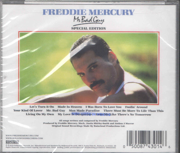 Freddie Mercury : Mr. Bad Guy (CD, Album, RM, S/Edition)