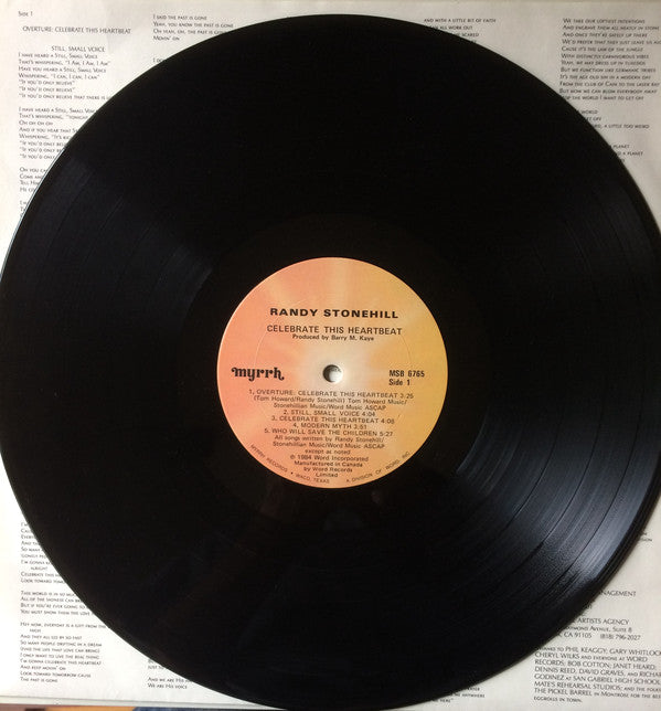 Randy Stonehill : Celebrate This Heartbeat (LP, Album)