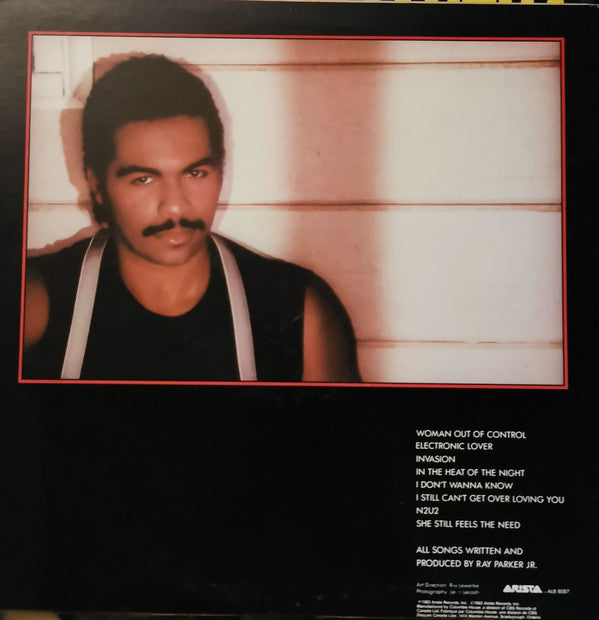 Ray Parker Jr. : Woman Out Of Control (LP, Album, Club)