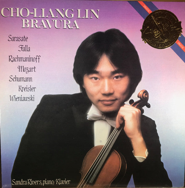 Cho-Liang Lin, Sandra Rivers, Falla*, Sarasate*, Rachmaninoff*, Mozart*, Schumann*, Kreisler*, Wieniawski* : Bravura (LP, Album, Dig)