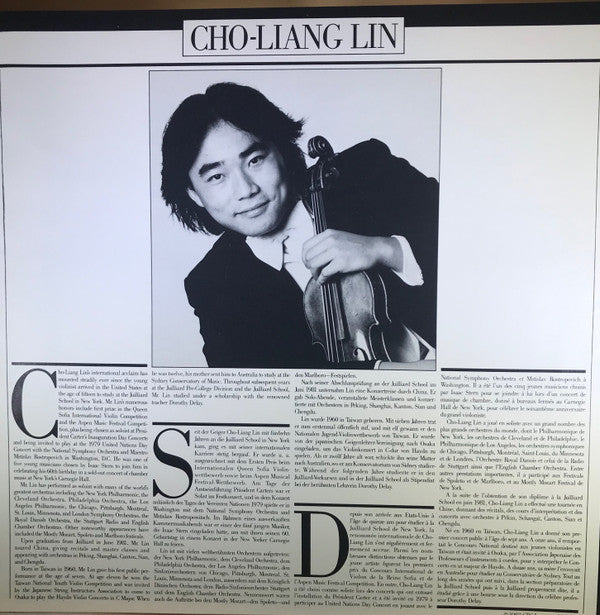 Cho-Liang Lin, Sandra Rivers, Falla*, Sarasate*, Rachmaninoff*, Mozart*, Schumann*, Kreisler*, Wieniawski* : Bravura (LP, Album, Dig)