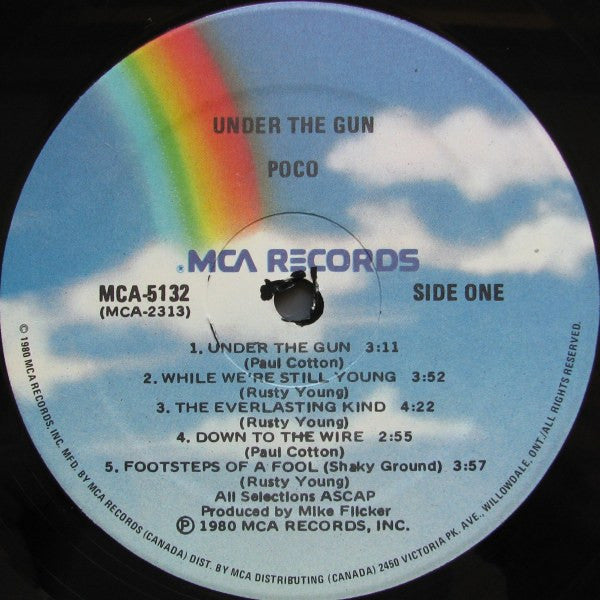 Poco (3) : Under The Gun (LP, Album)