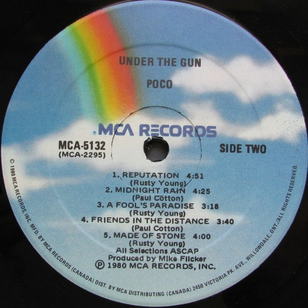 Poco (3) : Under The Gun (LP, Album)