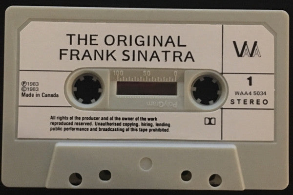 Frank Sinatra : The Original Frank Sinatra (Cass, Comp)