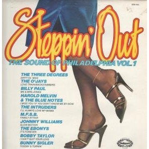 Various : Steppin' Out / The Sound Of Philadelphia Vol.1 (LP, Comp)