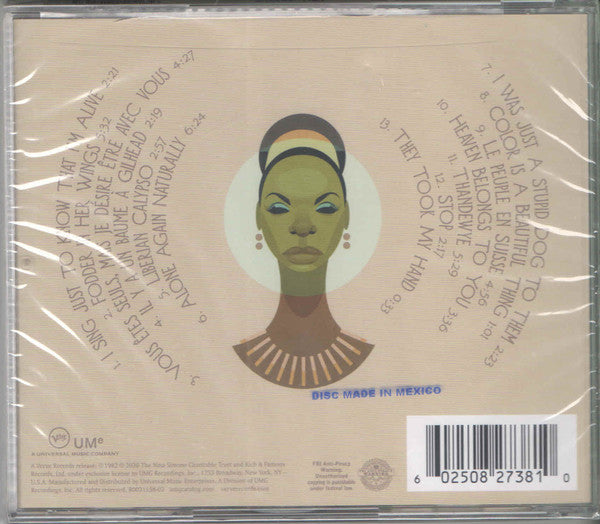 Nina Simone : Fodder On My Wings (CD, Album, RE)