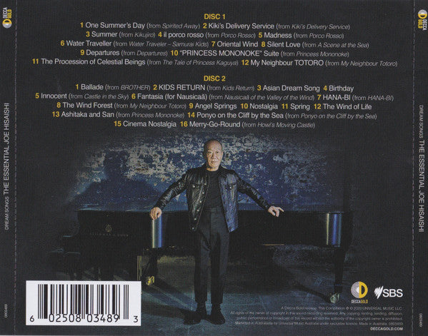 Joe Hisaishi : Dream Songs: The Essential Joe Hisaishi (2xCD, Album, Comp)