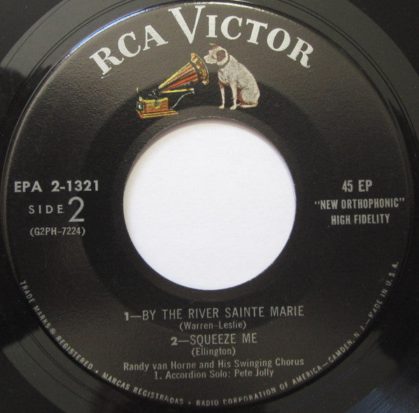Randy Van Horne Swing Chorus : Swingin' Singin' (Vol. II) (7", EP)