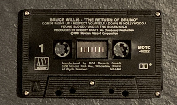 Bruce Willis : The Return Of Bruno (Cass, Album, Bla)