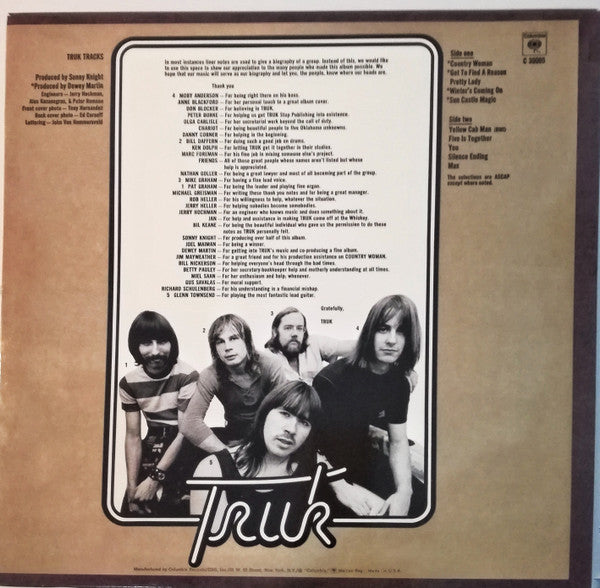 Truk : Truk Tracks (LP, Album, RE)