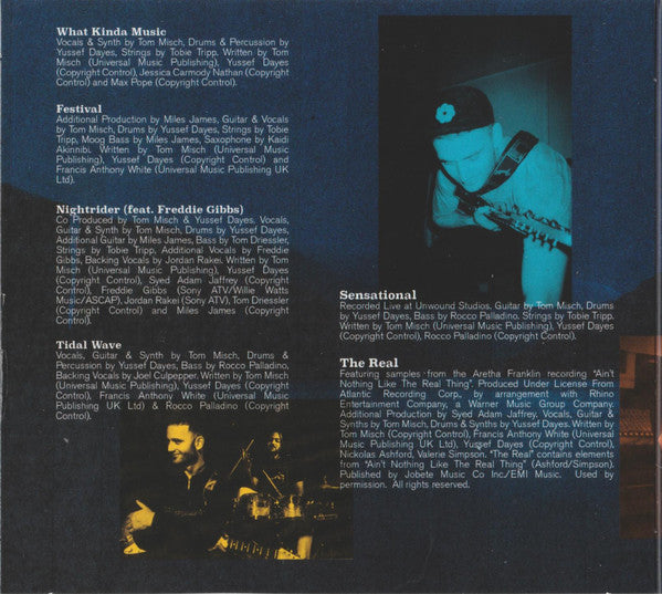 Tom Misch & Yussef Dayes : What Kinda Music (CD, Album)
