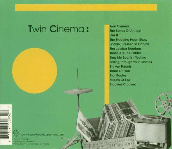 The New Pornographers : Twin Cinema (CD, Album)