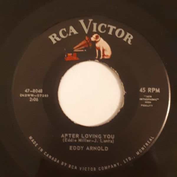 Eddy Arnold : A Little Heartache (7", Single)