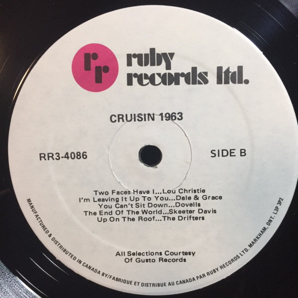 Various : Cruisin' 1963 (LP, Comp)