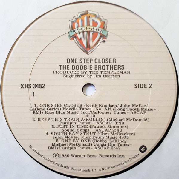 The Doobie Brothers : One Step Closer (LP, Album)