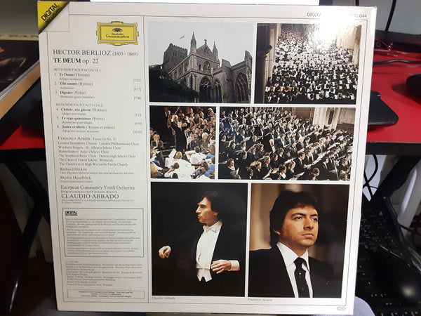 Berlioz* - London Symphony Chorus, London Philharmonic Choir, Wooburn Singers, Francisco Araiza, European Community Youth Orchestra*, Claudio Abbado : Te Deum (LP, Album)