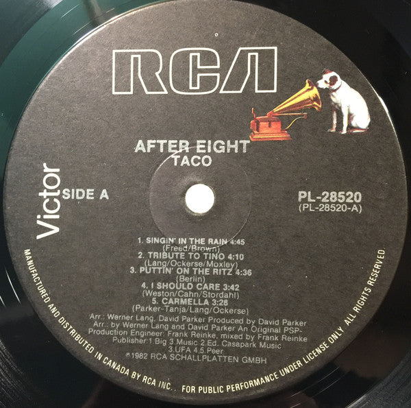 Taco : After Eight (LP, Album)