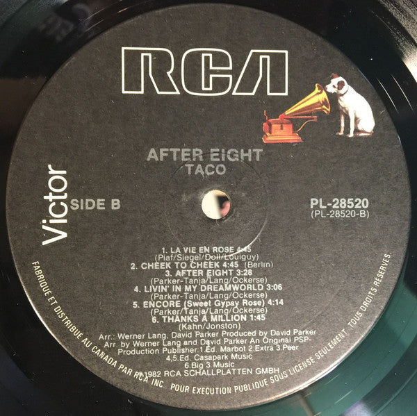 Taco : After Eight (LP, Album)