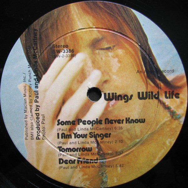 Wings (2) : Wild Life (LP, Album)