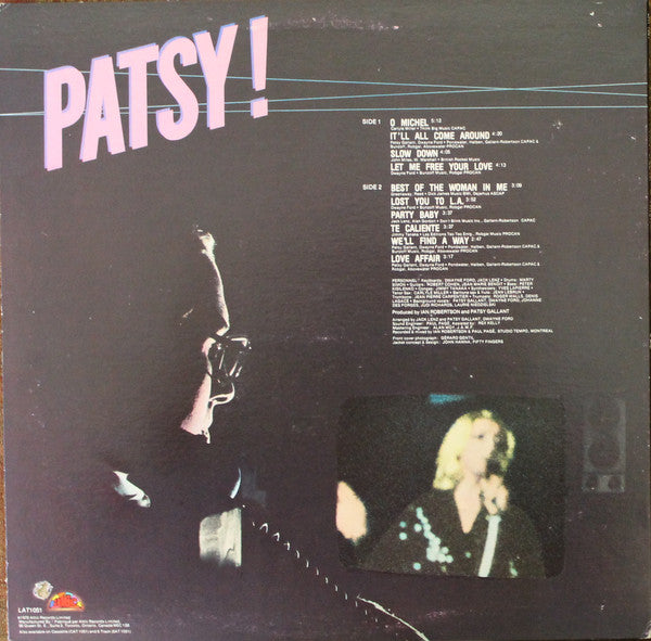 Patsy Gallant - Patsy! (LP) (Very Good (VG))