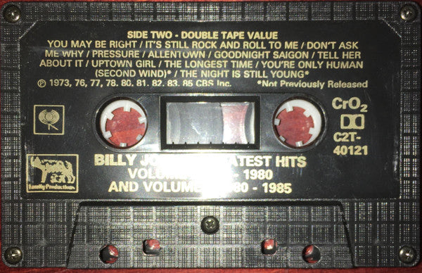 Billy Joel : Greatest Hits: Volume I & Volume II (Cass, Comp, CrO)