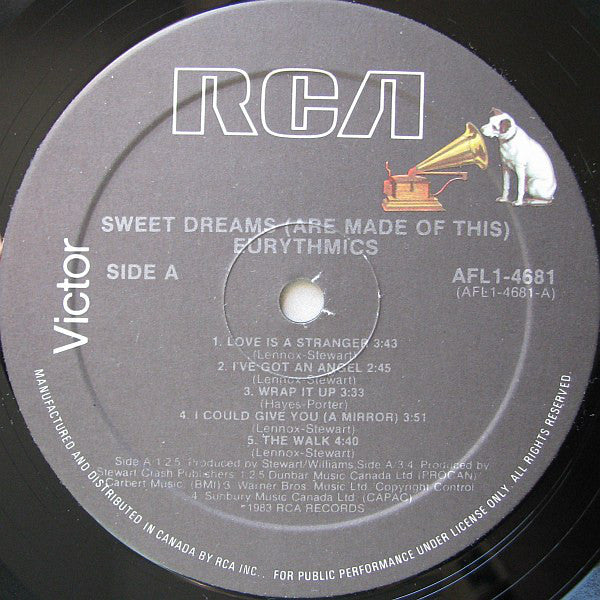 Eurythmics : Sweet Dreams (Are Made Of This) (LP, Album)