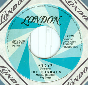 The Casuals : Toy / Touched (7")