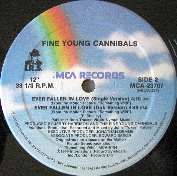 Fine Young Cannibals : Ever Fallen In Love (Extended Version) (12")