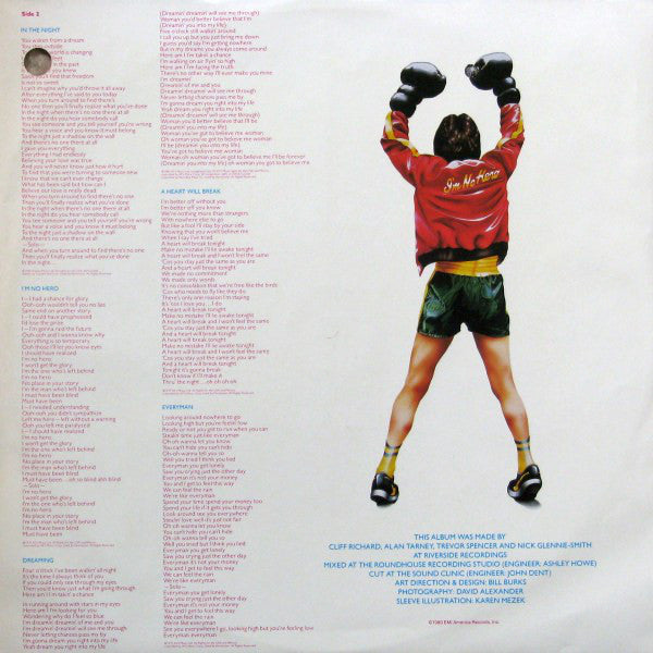 Cliff Richard : I'm No Hero (LP, Album)