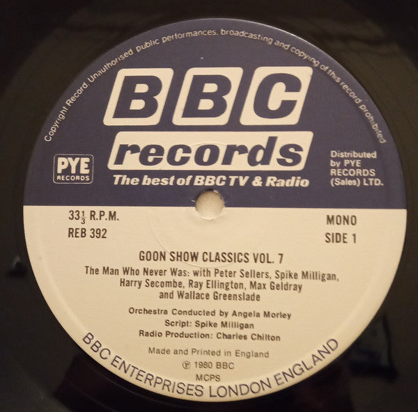 The Goons : Goon Show Classics Vol. 7 (LP, Mono)