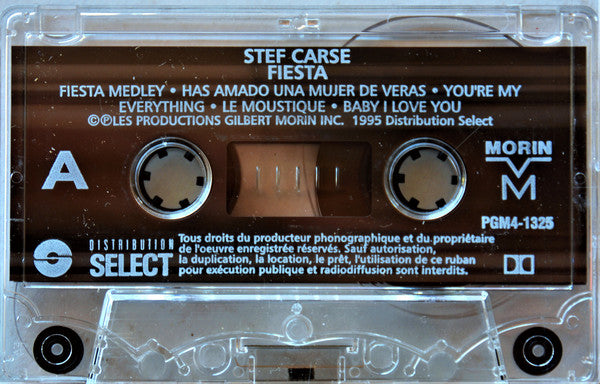 Stef Carse : Fiesta (Cass, Album)