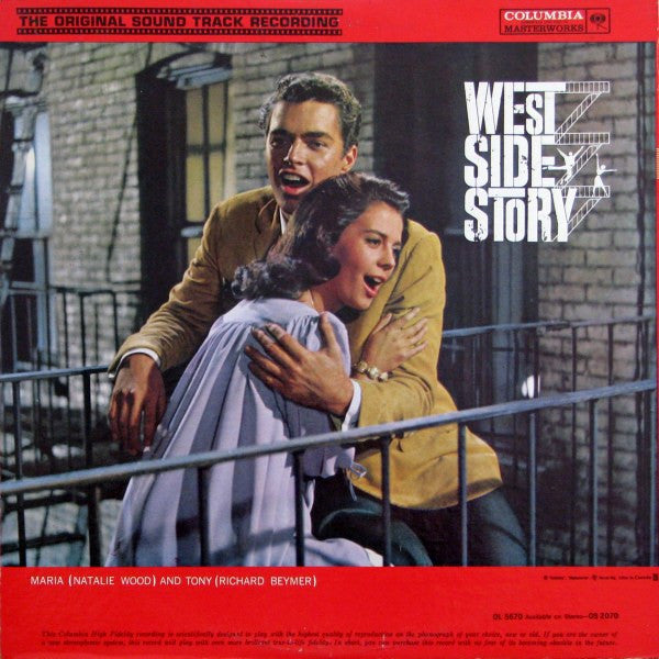 Leonard Bernstein : West Side Story (The Original Sound Track Recording) (LP, Album, Mono, RE, Gat)