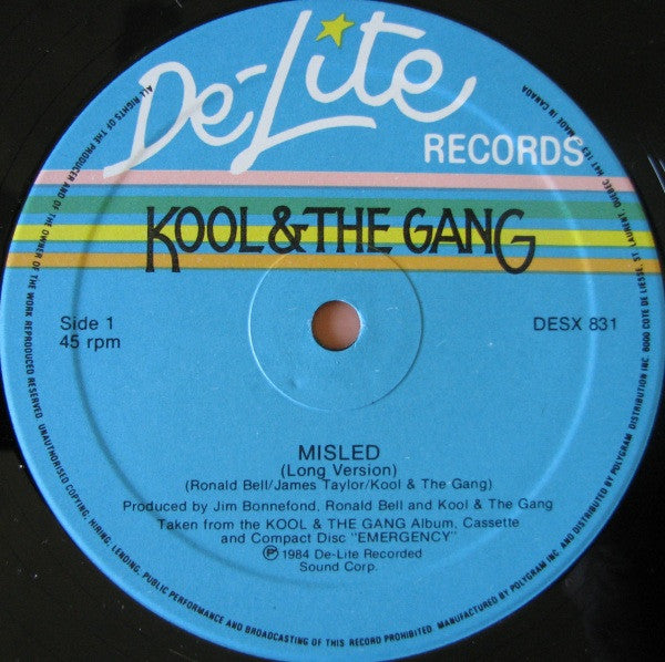 Kool & The Gang : Misled (12")