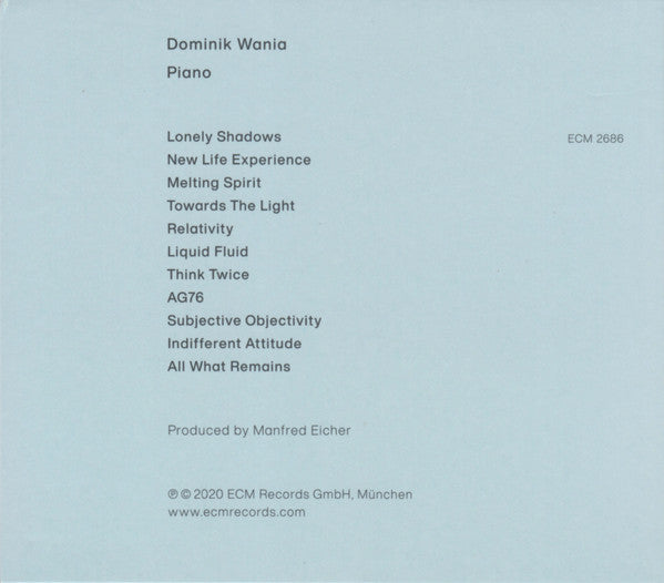 Dominik Wania : Lonely Shadows (CD, Album)