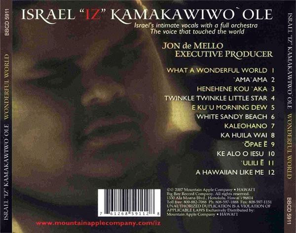 Israel Kamakawiwo'ole : Wonderful World (CD, Album)