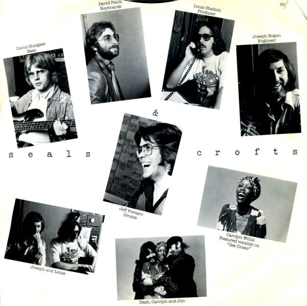 Seals & Crofts : Get Closer (LP, Album)