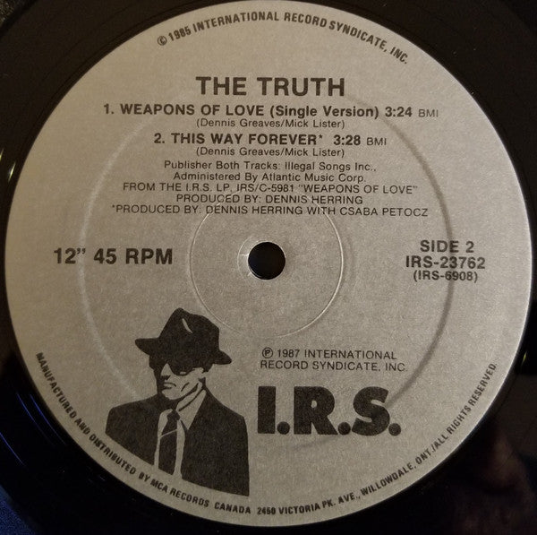 The Truth (6) : Weapons Of Love (12")