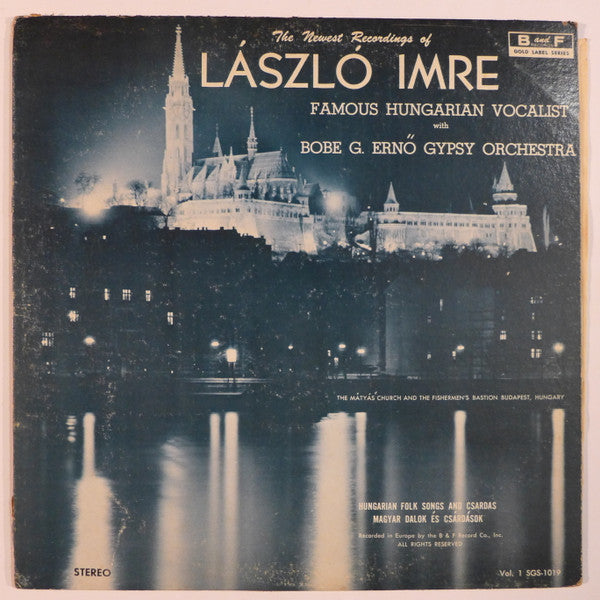 László Imre (2) : The Newest Recordings Of László Imre Vol. 1 (LP, Album)