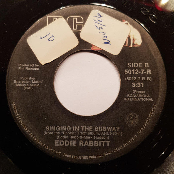 Eddie Rabbitt : Gotta Have You / Singing In The Subway (7", Single)
