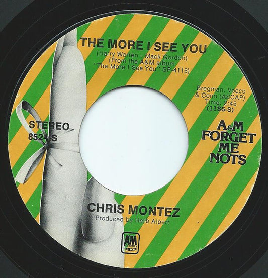 Chris Montez : The More I See You (7", RE)
