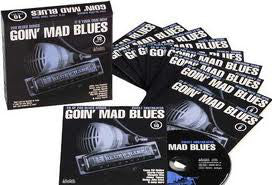 Various : Goin' Mad Blues (10xCD, Comp + Box)