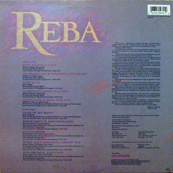 Reba McEntire : Greatest Hits (LP, Comp, Club)