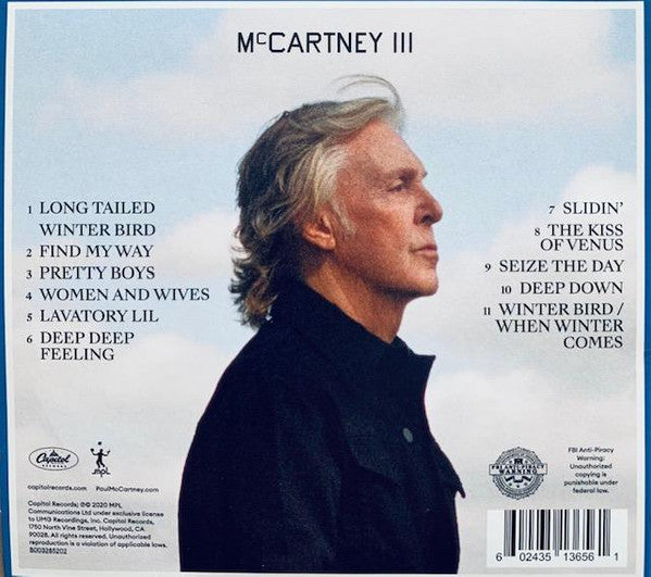 Paul McCartney : McCartney III (CD, Album, Car)