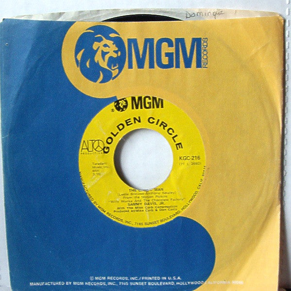 Sammy Davis Jr. : The Candy Man / The People Tree (7", Single)