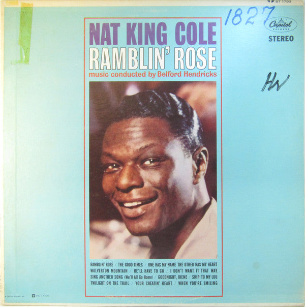 Nat King Cole : Ramblin' Rose (LP, Album, RE)