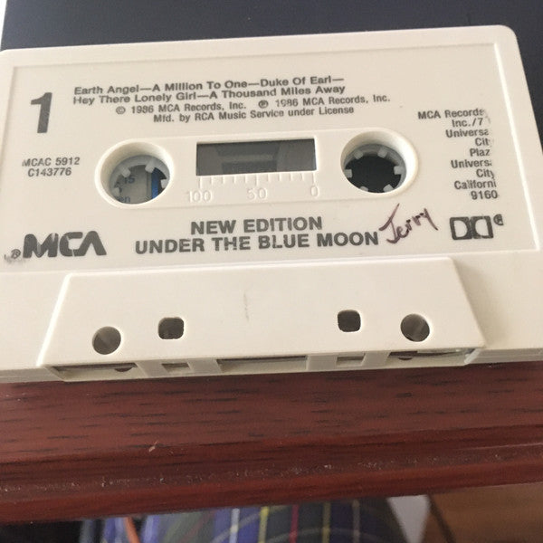 New Edition : Under The Blue Moon (Cass, Album, Club)